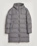 RAINS Alta Long Puffer Parka Grey