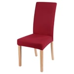 Housses de chaises de salle à manger 1/2/4 / 6Pcs imprimé élastique salle à manger siège chaise couvre Spandex housse de chaise housses extensibles pour la décoration de fête de Banquet de mariage