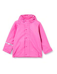 CareTec Girls Rain - Pu W/O Fleece Waterproof Jacket, Real Pink (546), 86 UK