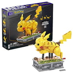 MEGA Pokémon Action Figure, Motion Pikachu Pokemon, Building Toys for Kids and Adults, Collectible Character Model with 1095 Movable Pieces, Toy for Ages 12 and Up, HGC2