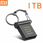 Xiaomi-Clé USB en métal portable,clé USB 3.0,disque mémoire haute vitesse,transmission de données,1 To,2 To - Type Black 1T