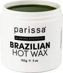 Parissa Brazilian & Underarm Hot Wax At-Home Waxing Kit, No-Strip & Microwavable