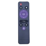 Hushålls Smart Tv Ir Remote Controller Ersättningskompatibel -för H96 Max Rk3318 Tv Box