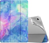 Coque Compatible Avec Samsung Galaxy Tab A9+/A9 Plus 11"" 2023 Sm-X210/X216/X218, Étui De Protection Arrière En Tpu Translucide Givré Pour Tout Nouveau Galaxy Tab A9+, Nuages De Rêve