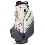 Big Max AQUA Sport 4 Trallebag Off White/Steel Blue/Fuchsia