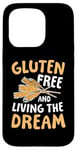 Coque pour iPhone 15 Pro Sans gluten et vivre le rêve d'un régime sans pain