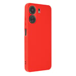 Avizar Case for Xiaomi Redmi 13C Soft Touch Matte Ultra Flexible, Red