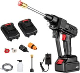 Cordless Pressure Washer,KKnoon Battery Washer 600PSI High Power... 