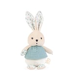 Kaloo - K'Doux - Colombe Little Rabbit Doll Sky Blue - Swaddling material - Soft toy - 20cm - From birth onwards - K969951