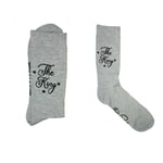 Elvis Presley The King Adult Socks