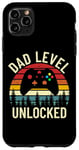 iPhone 11 Pro Max cute vintage dad level unlocked funny gamer new daddy father Case