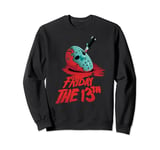 Friday The 13th Dotted Hockey Mask Sweatshirt