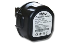 vhbw Batterie compatible avec Dewalt DW980, DW981 outil électrique (3000 mAh, NiMH, 9,6 V)