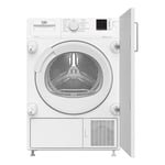 Beko 8kg Integrated Heat Pump Tumble Dryer - White DTIKP81131W