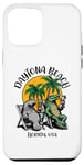 Coque pour iPhone 12 Pro Max Daytona Beach Florida USA Motif crocodile lamantin amusant