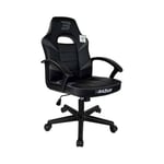 BraZen Gaming Chairs Valor Mid Back PC gaming chair Padded seat Black Grey