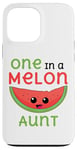 Coque pour iPhone 13 Pro Max One in a Melon Party Aunt Group assorti pour premier anniversaire