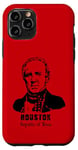 Coque pour iPhone 11 Pro Président général Sam Houston République Texas Revolution USA