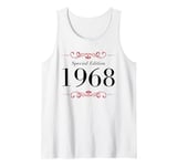 Year Of Birth 1968 Birthday Design Vintage Born In 1968 Tank Top