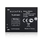 Alcatel Batterie d'origine TLi014 A1 pour Vodafone 875 Smart mini, One Touch T'Pop 4010, 1400 mAh Li-Ion Bulk