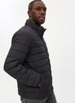 Tu Black Padded Puffer Jacket XXL Xxl male