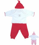 Babyprem Premature Baby Clothes Girls Outfit Trousers Top Hat 1.5lbs - 7.5lbs