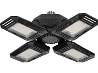 Orno Syriusz Led Vikbar 4-Vingad Verkstadslampa, E27, 72W, 4000K, 6480Lm