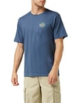 Hurley Evd Wash Reflection Tee SS T-Shirt, Monsoon Bleu, M Homme