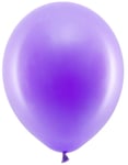 10 st 30 cm - Lila Pastellfärgade Ballonger