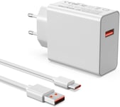 67w Chargeur Charge Rapide Usb C Pour Xiaomi Mi14 Mi13t Mi13 13 Pro Mi12 12 Pro Mi11 Mi10 Redmi Note 13 12 11 10 9 Poco F5 F5 Pro X6 X5 X4 Chargeur Turbo Avec 8a Câble Usb C