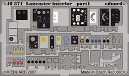 Eduard Accessories 49371 - 1:48 Lancaster Interior for Tamiya Kit - Etch Set