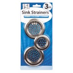 151 Metal Sink Strainers 3 Pack