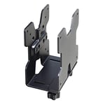 Ergotron Thin Client Mount - Mounting kit (holder, mounting hardware, strap) for personal computer - black - pole mount - for P/N: 45-353-026, 45-354-026