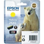 ORIGINAL EPSON 26XL YELLOW C13T26344010 T2634 XP 510 XP-600 620 700 800 XP820