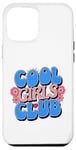 Coque pour iPhone 15 Plus Club de filles drôle cool pour enfants, femmes et filles mignonnes