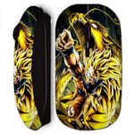 Souris noir sans Fil Son Goku Super Saiyan SSJ3 Attaque point Dragon