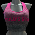 Golds Gym Sport Bra Seamless Athletic Bra Top Ladies Size M/L