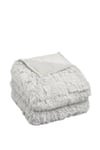 Fluffy Fleece Weighted Blanket Sensory Throw, 125 x 180cm - 6kg