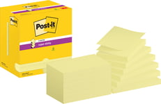 Post-it Super Sticky Z-Notes | 76x127 mm | Gul