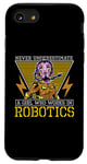 iPhone SE (2020) / 7 / 8 Never Underestimate A Girl Artificial Intelligence Robotics Case