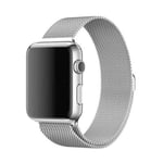 Apple Watch 42 / 44 mm Milanese Loop Armband -  Silver (Färg: Silver)