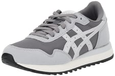 ASICS Men's Tiger Runner II Sneaker, Carbon/Cloud Grey, 4 UK