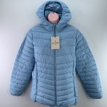 Craghoppers Women’s Compresslite VIII Jacket, Size UK 12, Sky Blue, RRP £95