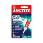 Loctite Super Glue-3 Repositionable Gel, colle transparente & puissante, colle forte, colle repositionnable avec formule gel, ne colle pas immédiatement, tube de 3g