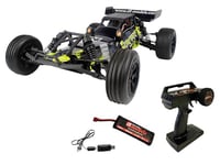 DF Models Crusher Race Buggy V2 – 1:10 RTR 2WD (Longueur x Largeur x Hauteur 415 x 265 x 135 mm, Poids 1600 g, Max. 40 km/h, à partir de 14 Ans, Voiture de véhicule, Camion Jouet) 3140