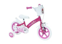 Lasten pyörä Huffy Princess 12" Bike, pinkki/valkoinen