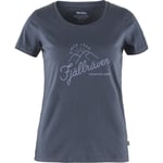 Fjällräven Women's Sunrise T-shirt Navy, XS