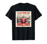 Funny Trump I’ll Be Home For Christmas 2024 T-Shirt vintage T-Shirt