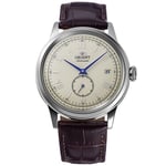 Orient Bambino Small Seconds RA-AP0105Y - Unisex - 38 mm - Analoginen - Automaattinen - Hardlex Crystal -mineraalilasi