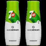 2x SodaStream 7UP Free Zero Sugar Sirap